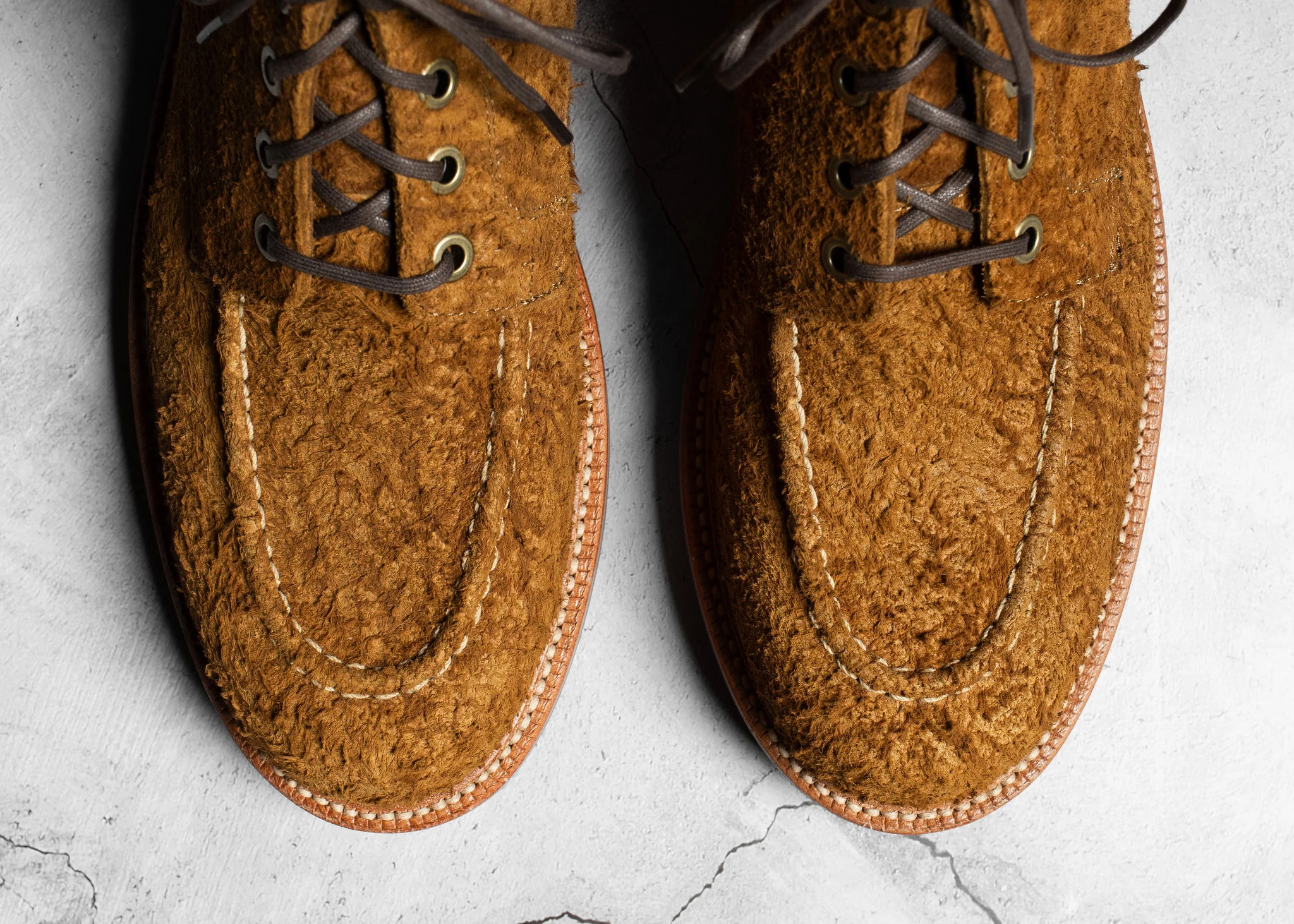 Brass Boot Bronze Rough Suede - Image 4