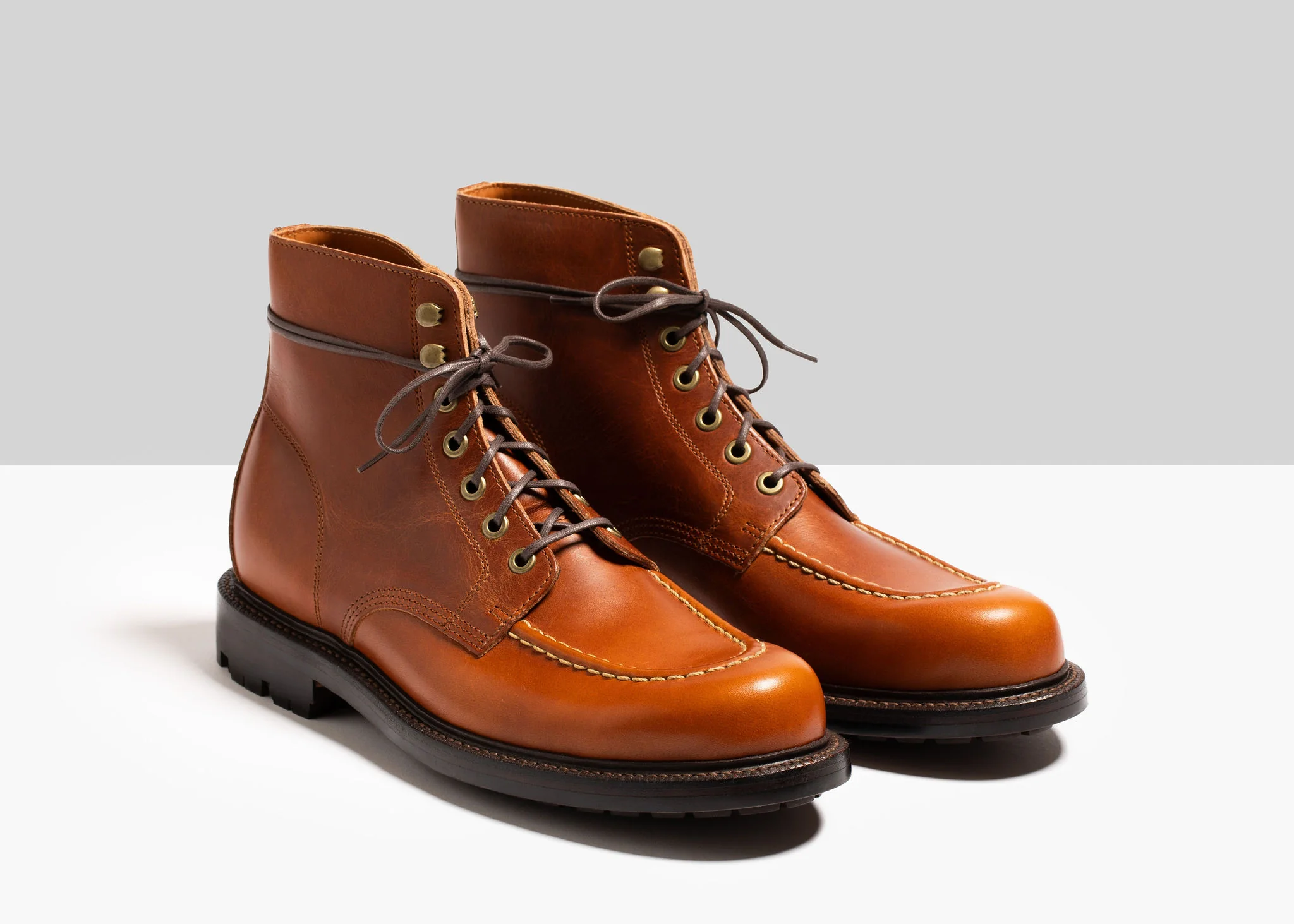 Brass Boot Tan Brooklyn Calf - Image 4