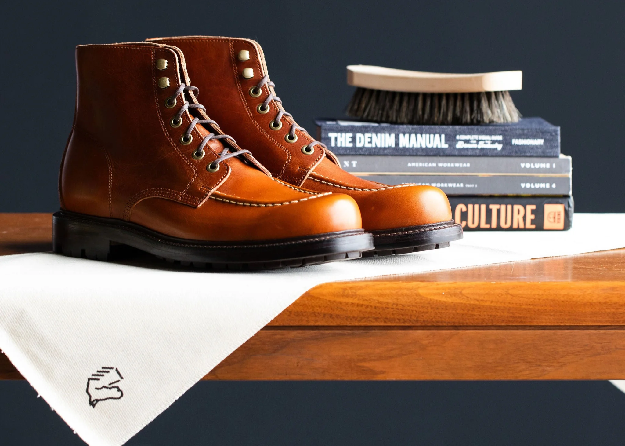 Brass Boot Tan Brooklyn Calf - Image 6