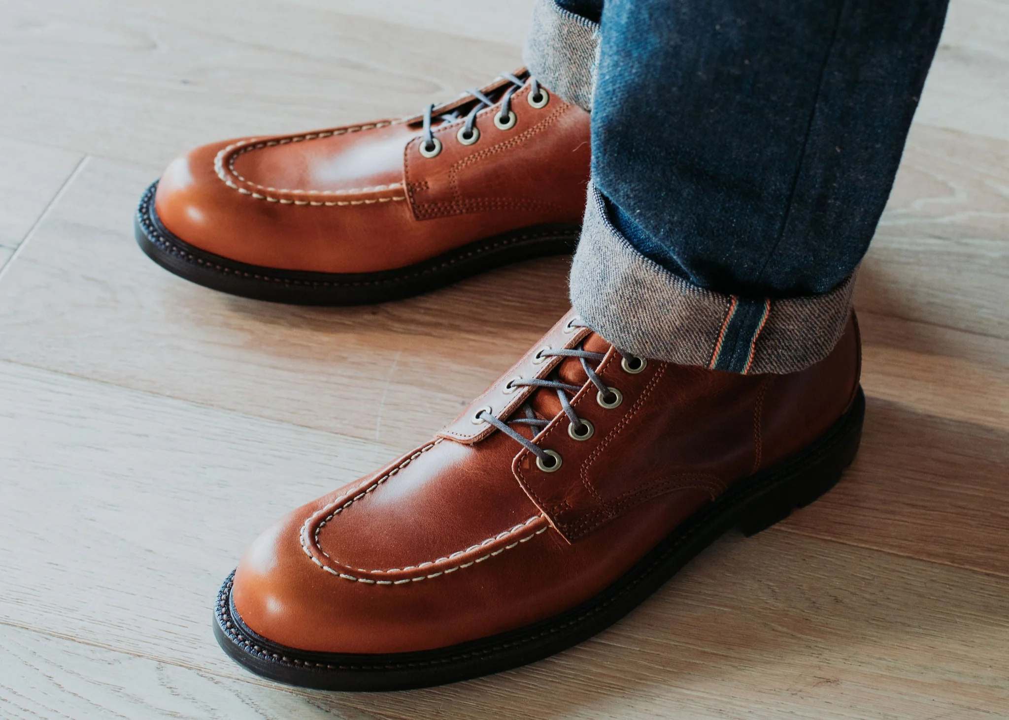 Brass Boot Tan Brooklyn Calf - Image 8
