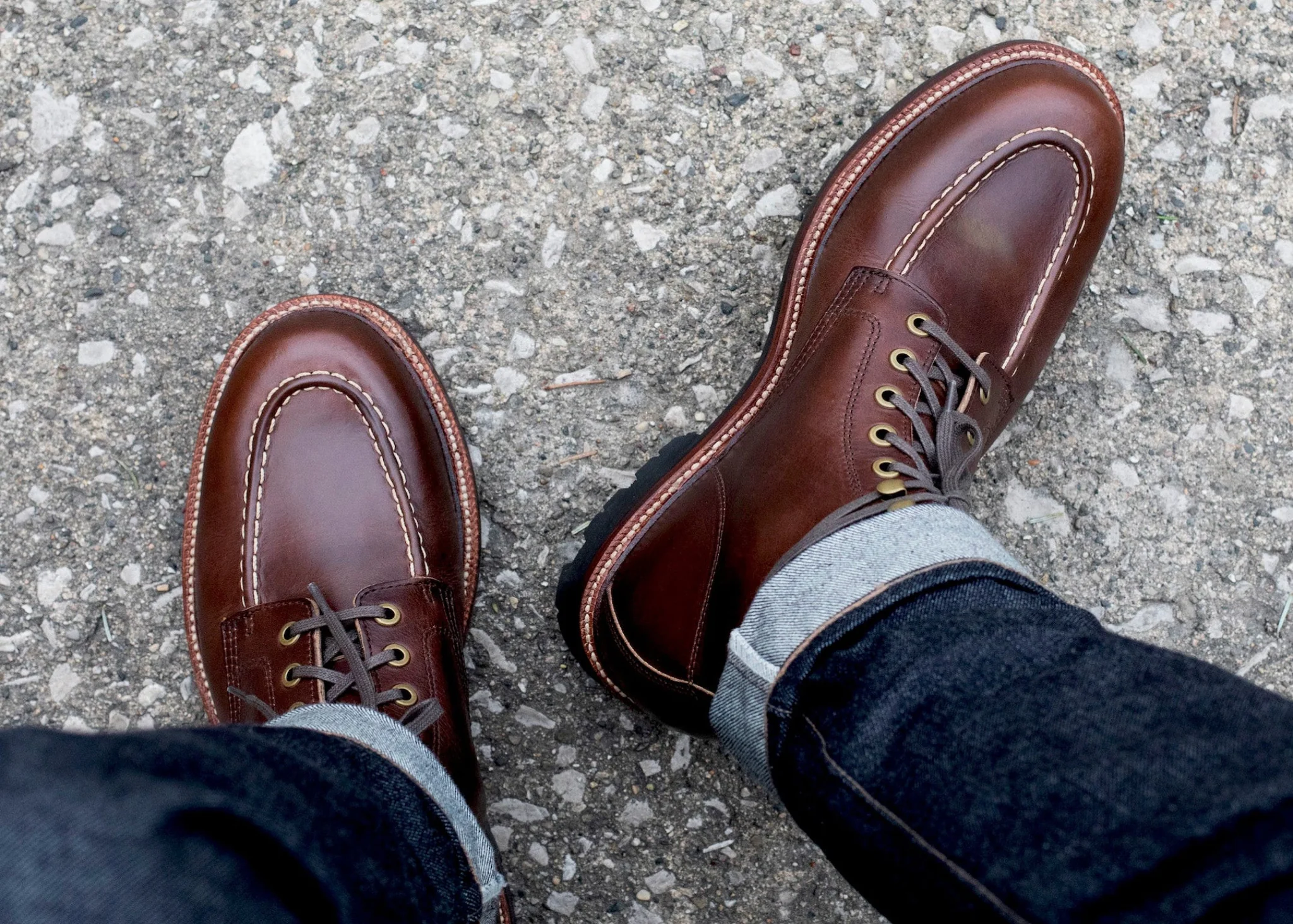 Brass Boot Crimson Chromexcel - Image 7