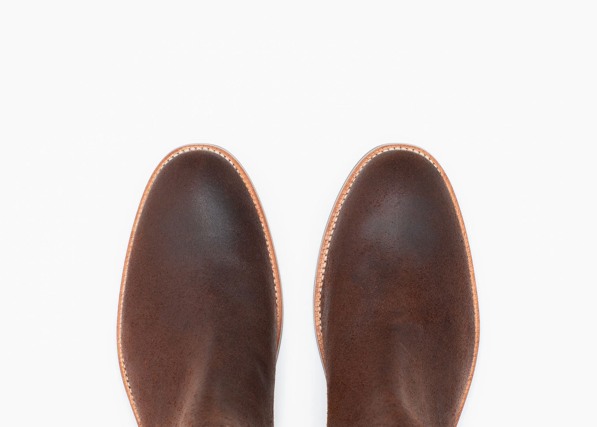 Chelsea Boot - Dark Oak Roughout - Image 3