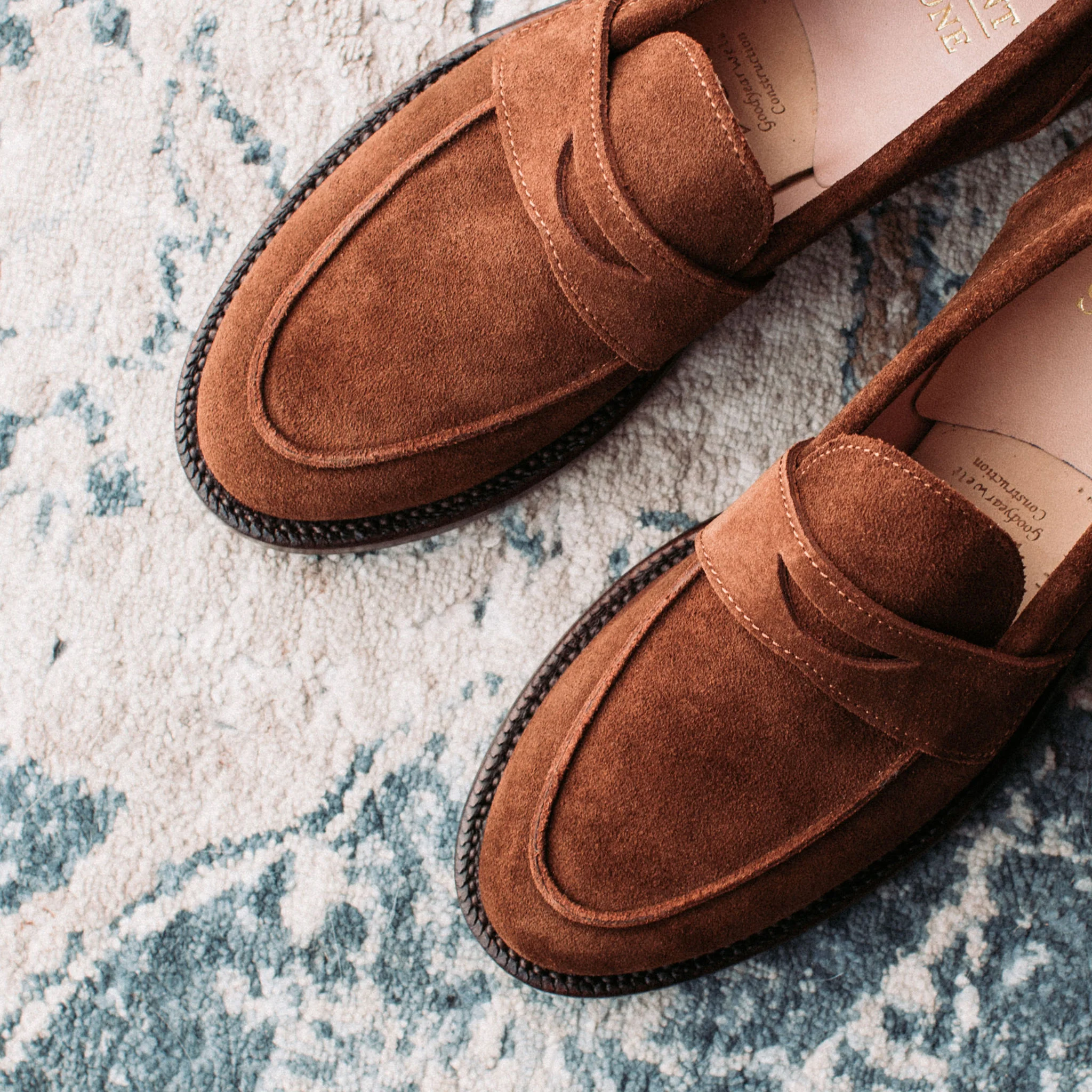 Clara Penny Loafer Bourbon Suede - Image 6