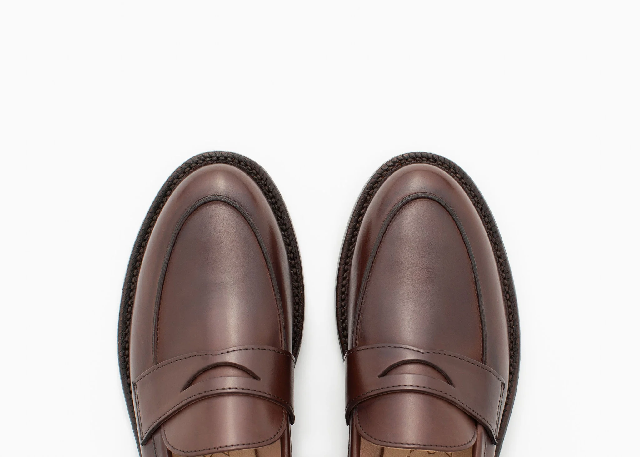 Clara Penny Loafer Tobacco Calf - Image 4