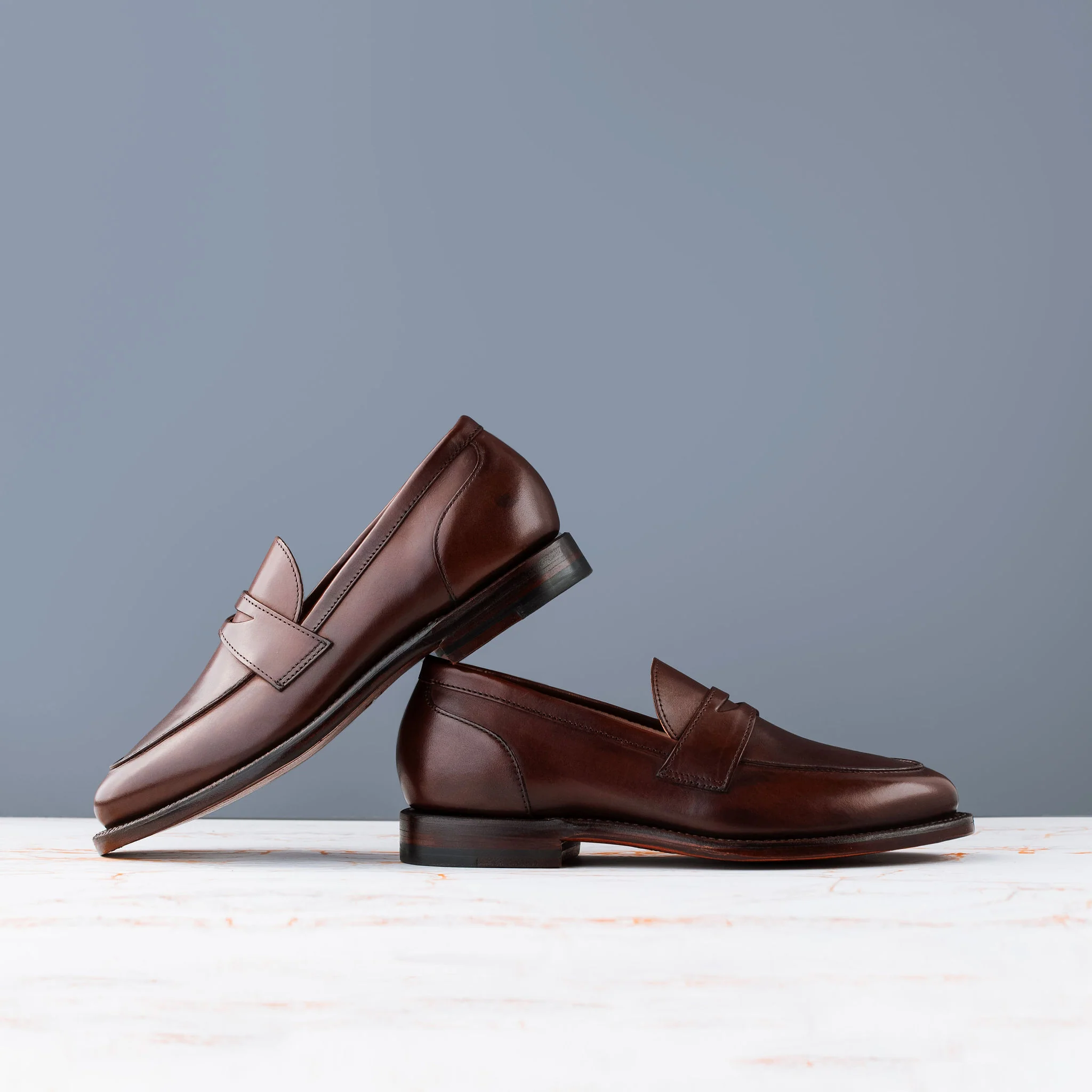 Clara Penny Loafer Tobacco Calf - Image 5