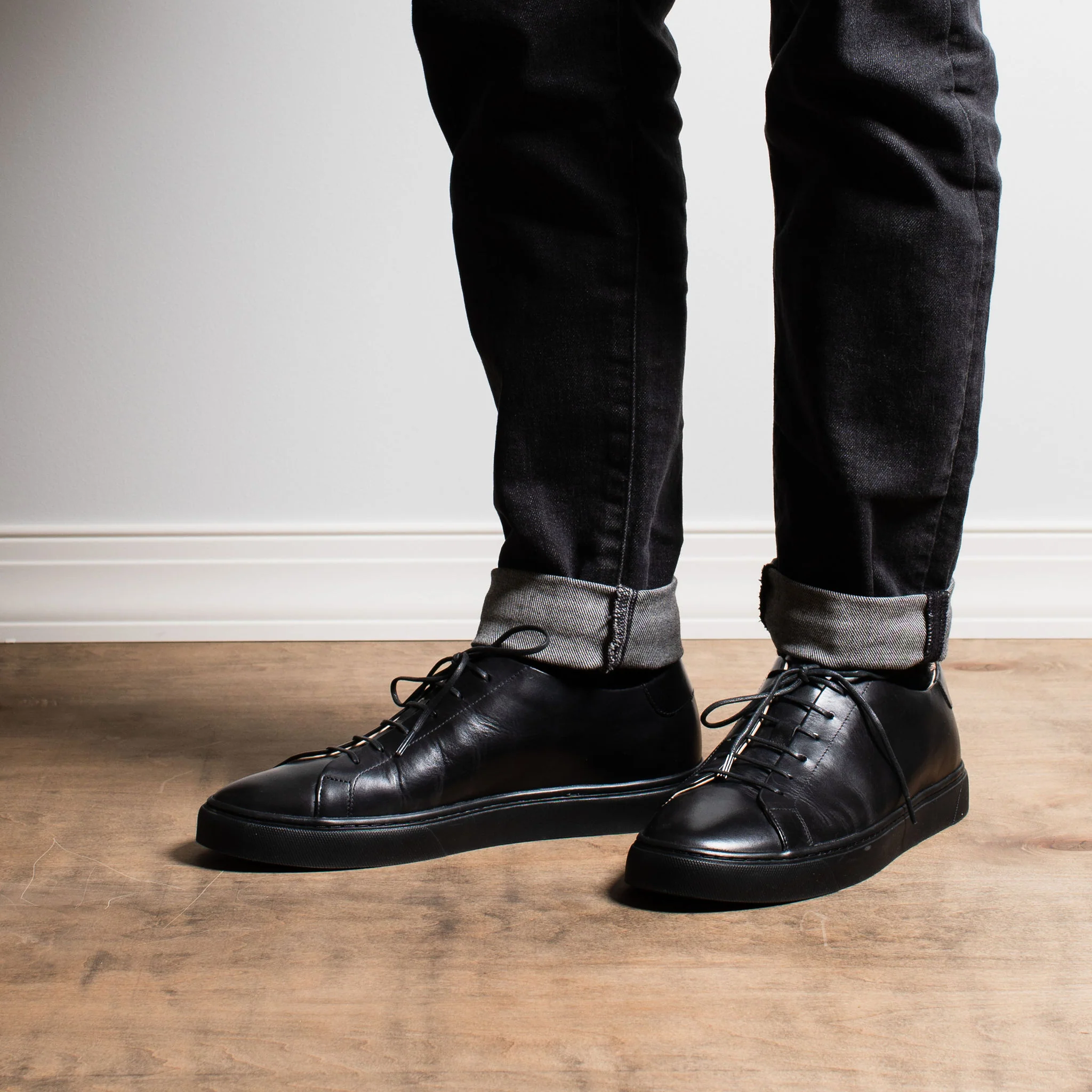 Coast Sneaker Black Calf - Image 5