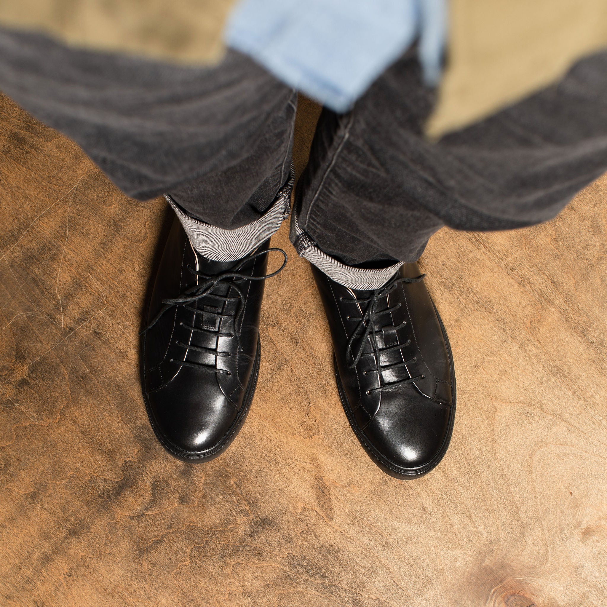 Coast Sneaker Black Calf - Image 6