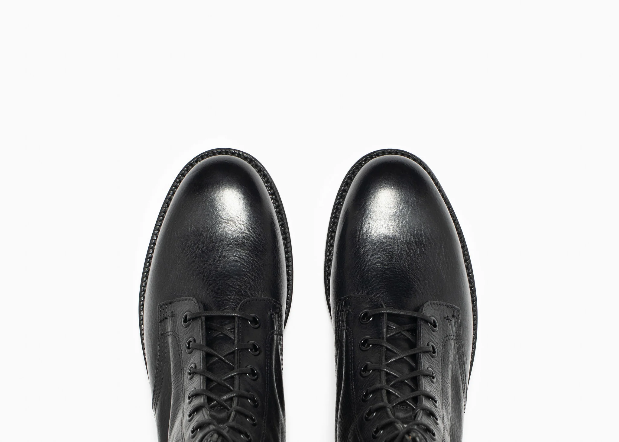 Combat Boot Nero Nappa - Image 4