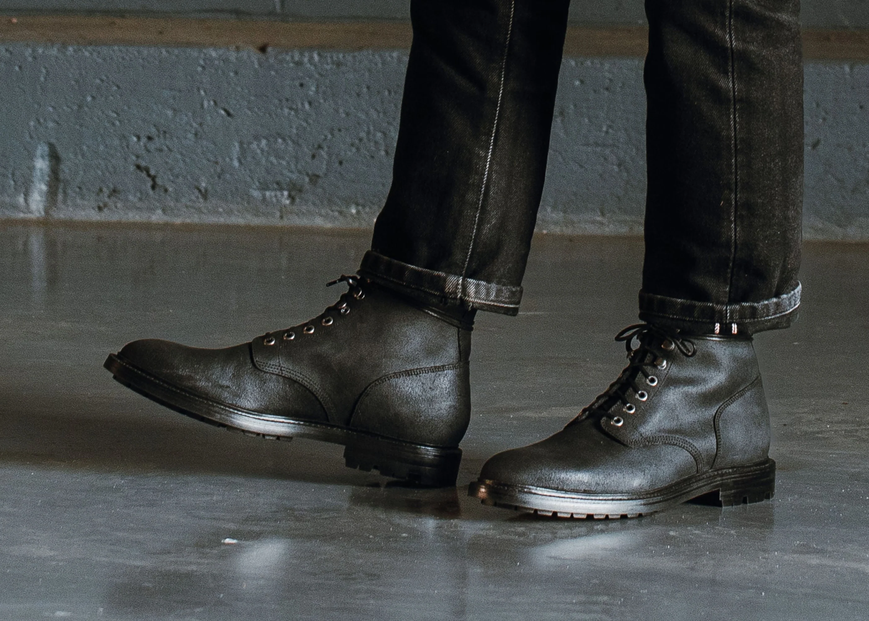 Diesel Boot Black Waxed Commander - Image 7