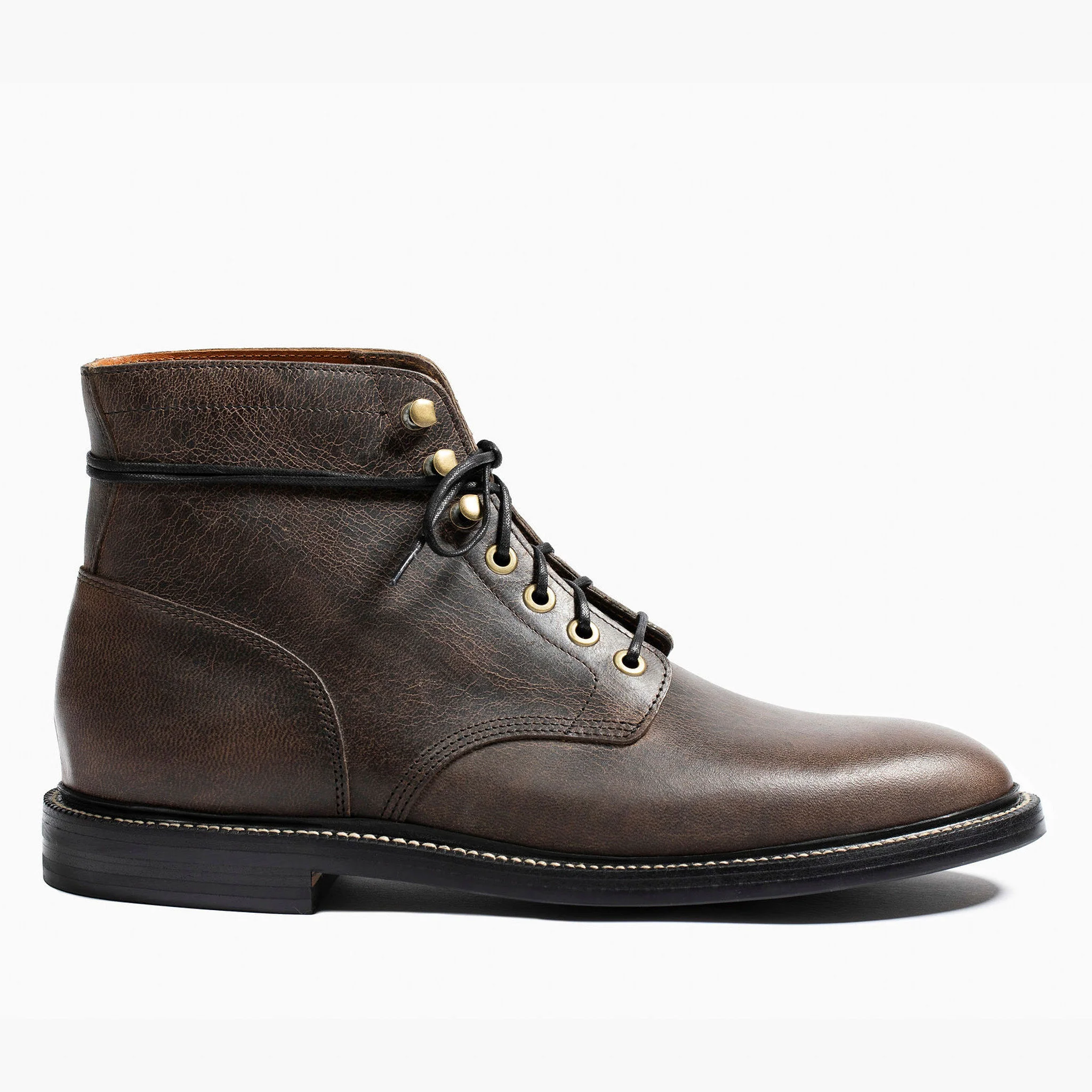 Diesel Boot Black Waxed Deer
