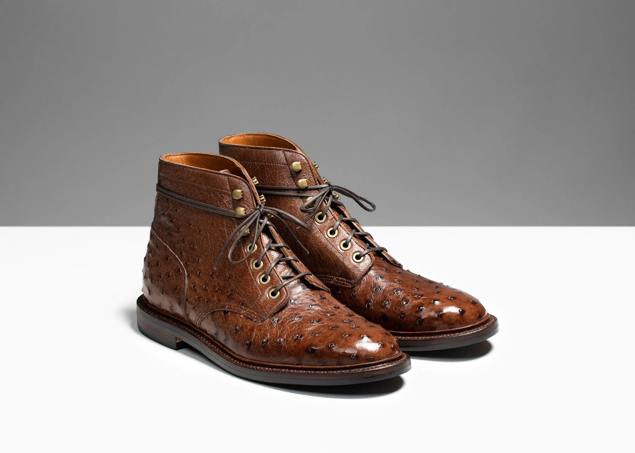 Diesel Boot Kango Tobacco Ostrich - Image 4