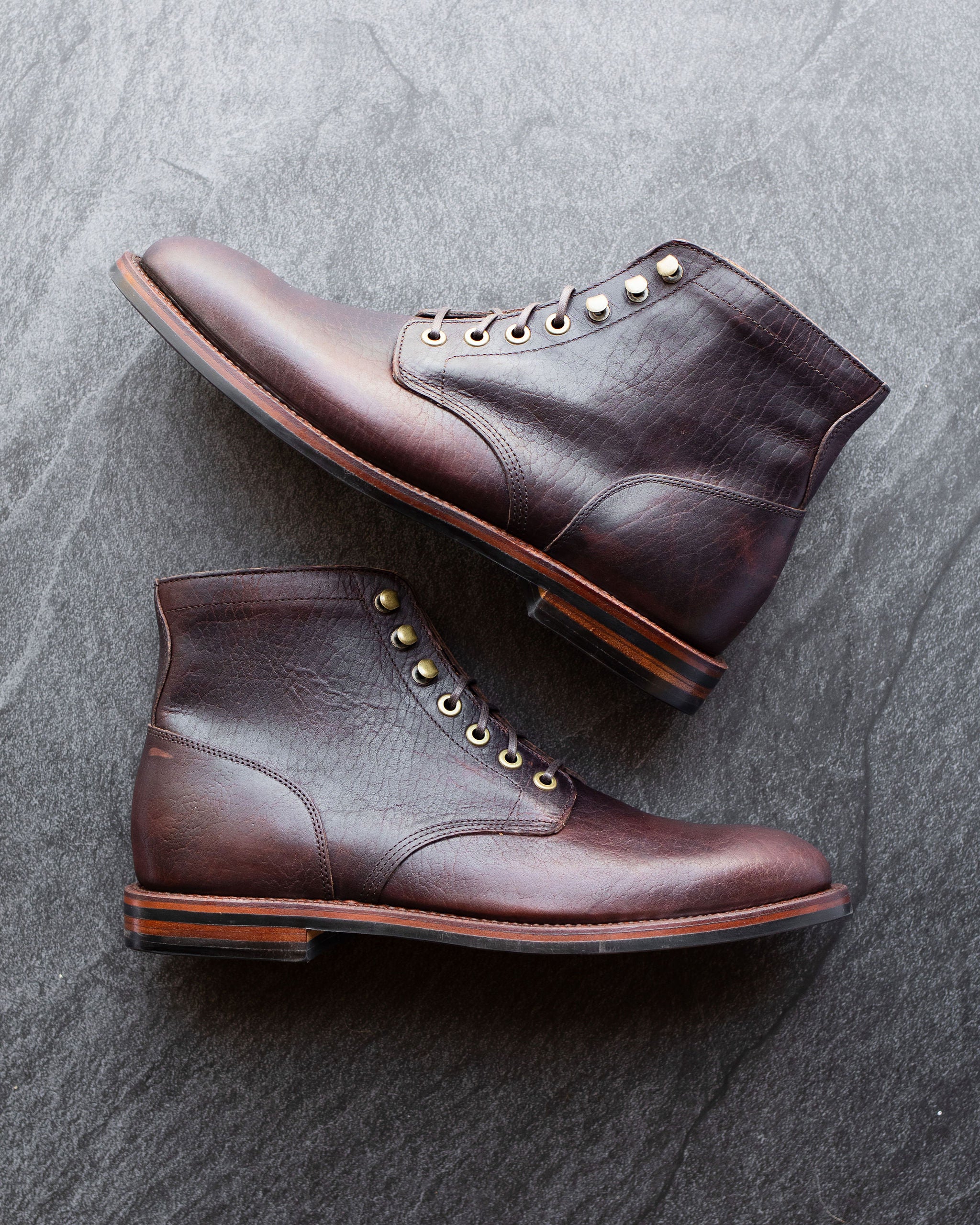 Diesel Boot Mahogany Shrunken Calf - Image 5