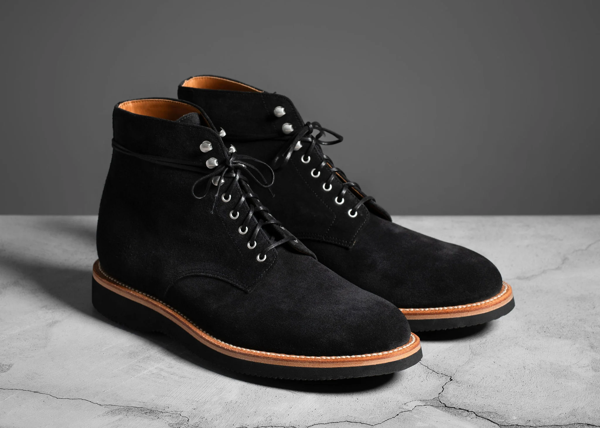 Edward Boot Black Suede - Image 2