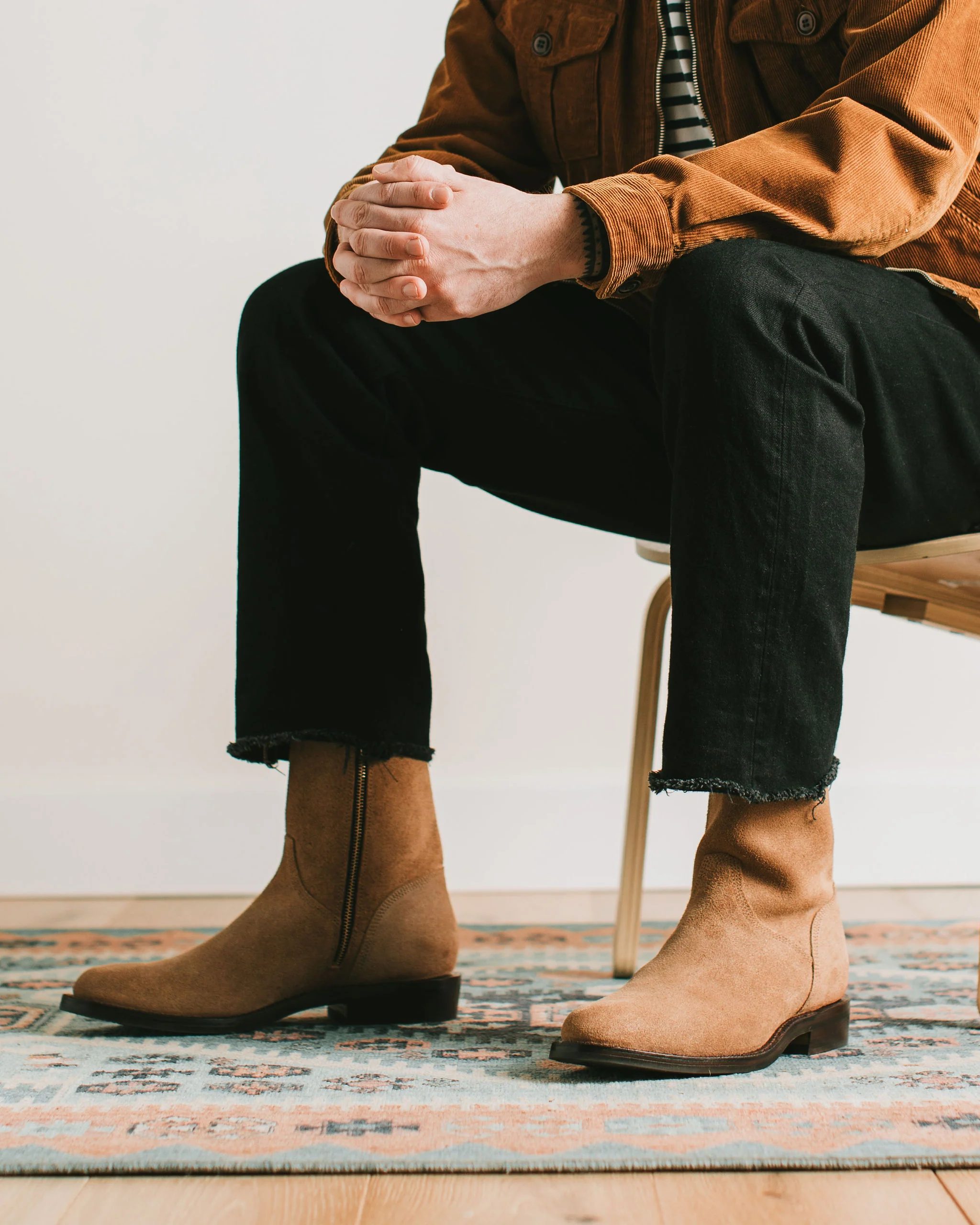 Elias Side-Zip Natural Roughout Chromexcel - Image 8