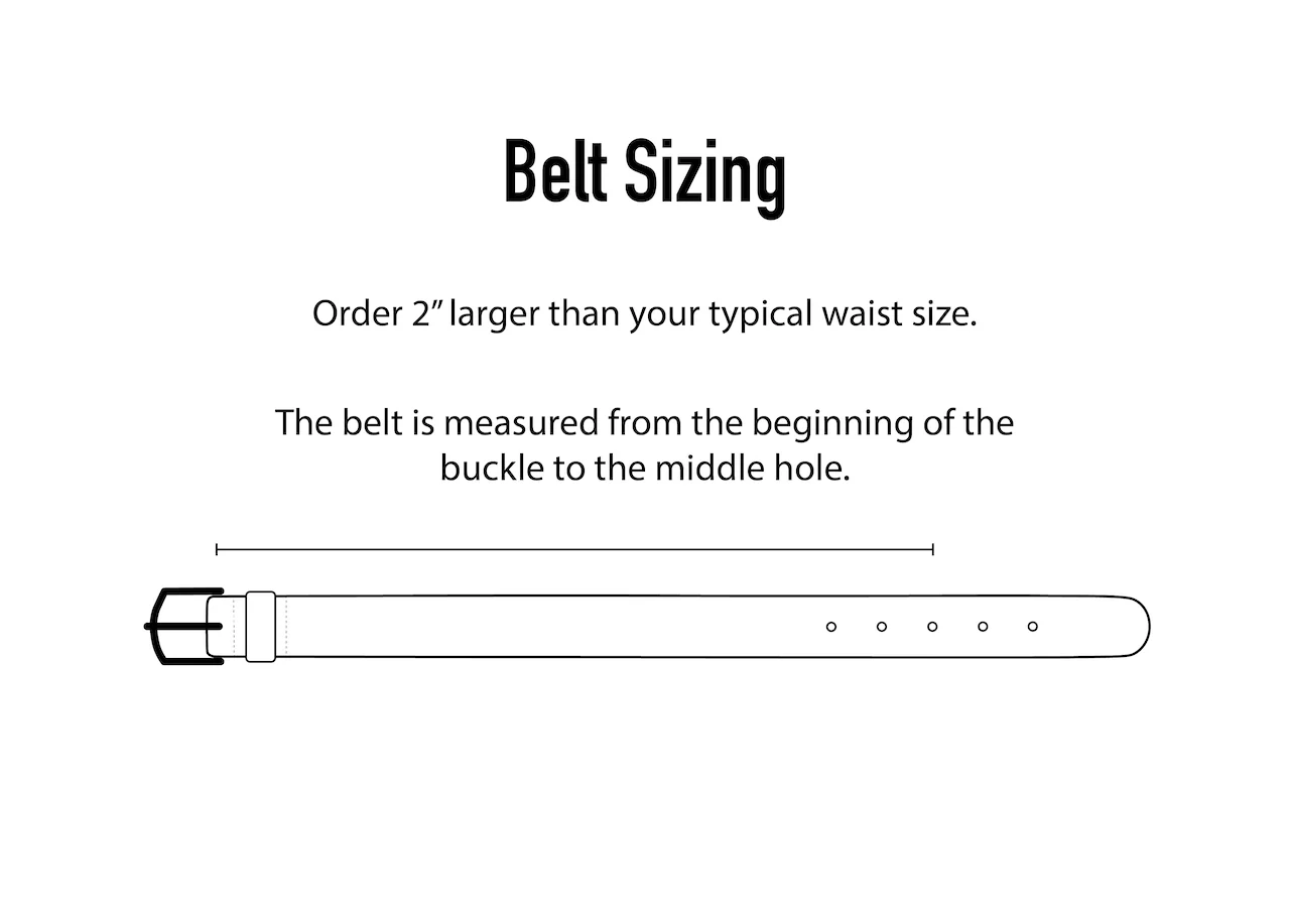 English Tan Dublin Leather Belt - Image 6