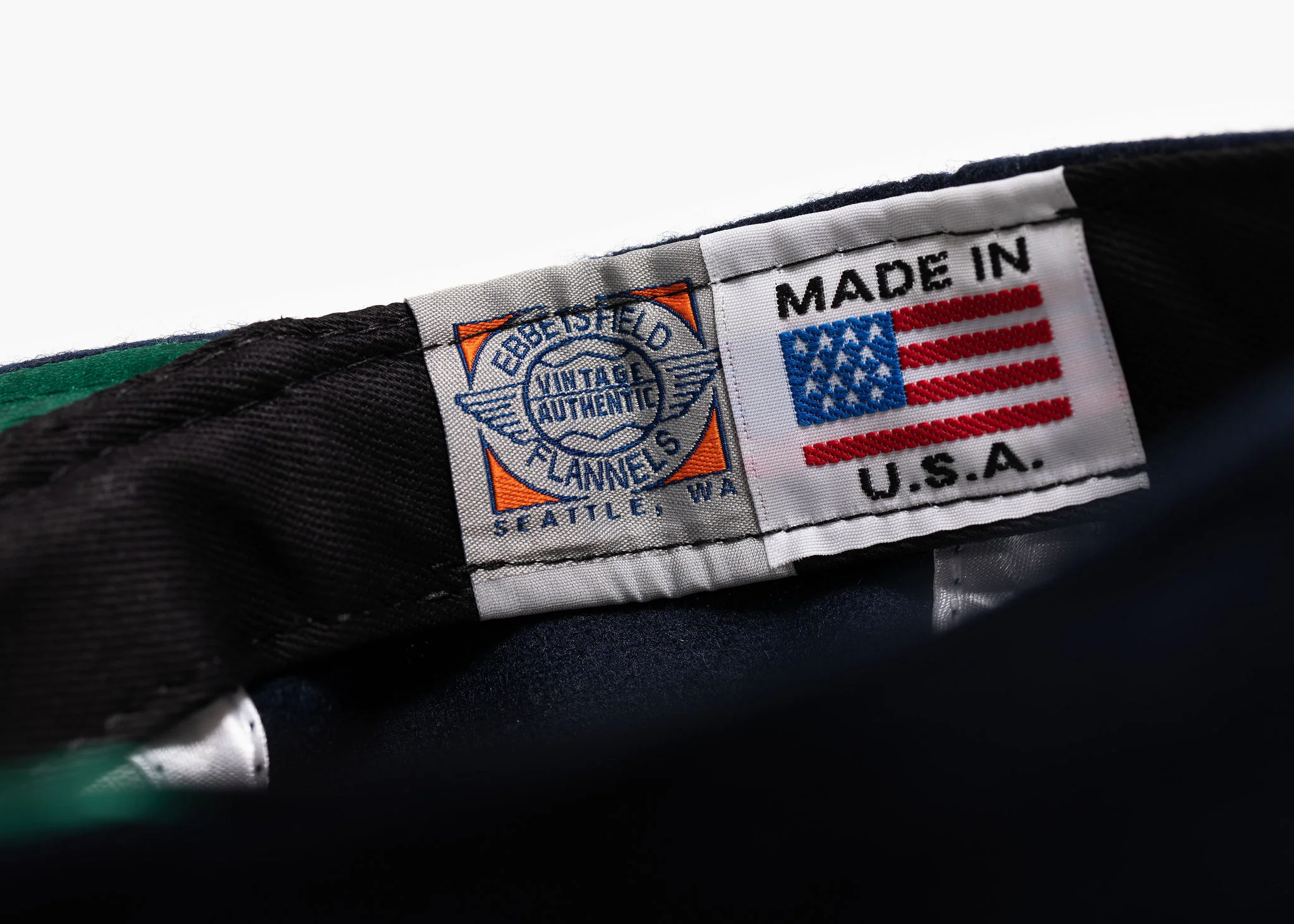 Ebbets x Grant Stone Navy Wool Cap - Image 5