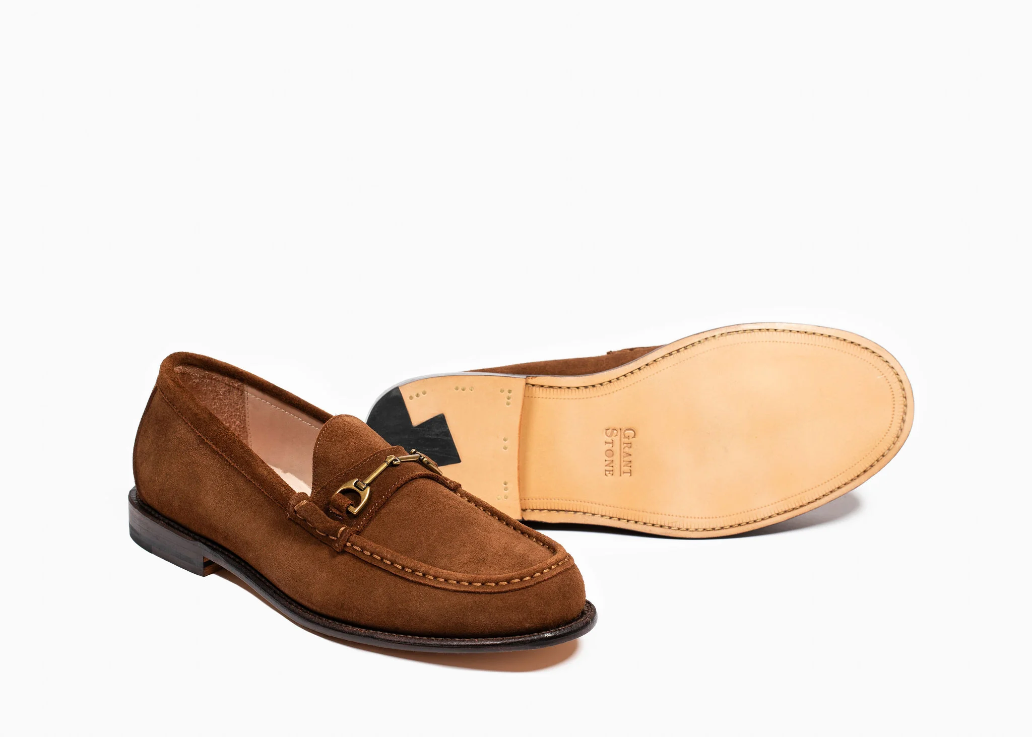 Horsebit Loafer Bourbon Suede - Image 2