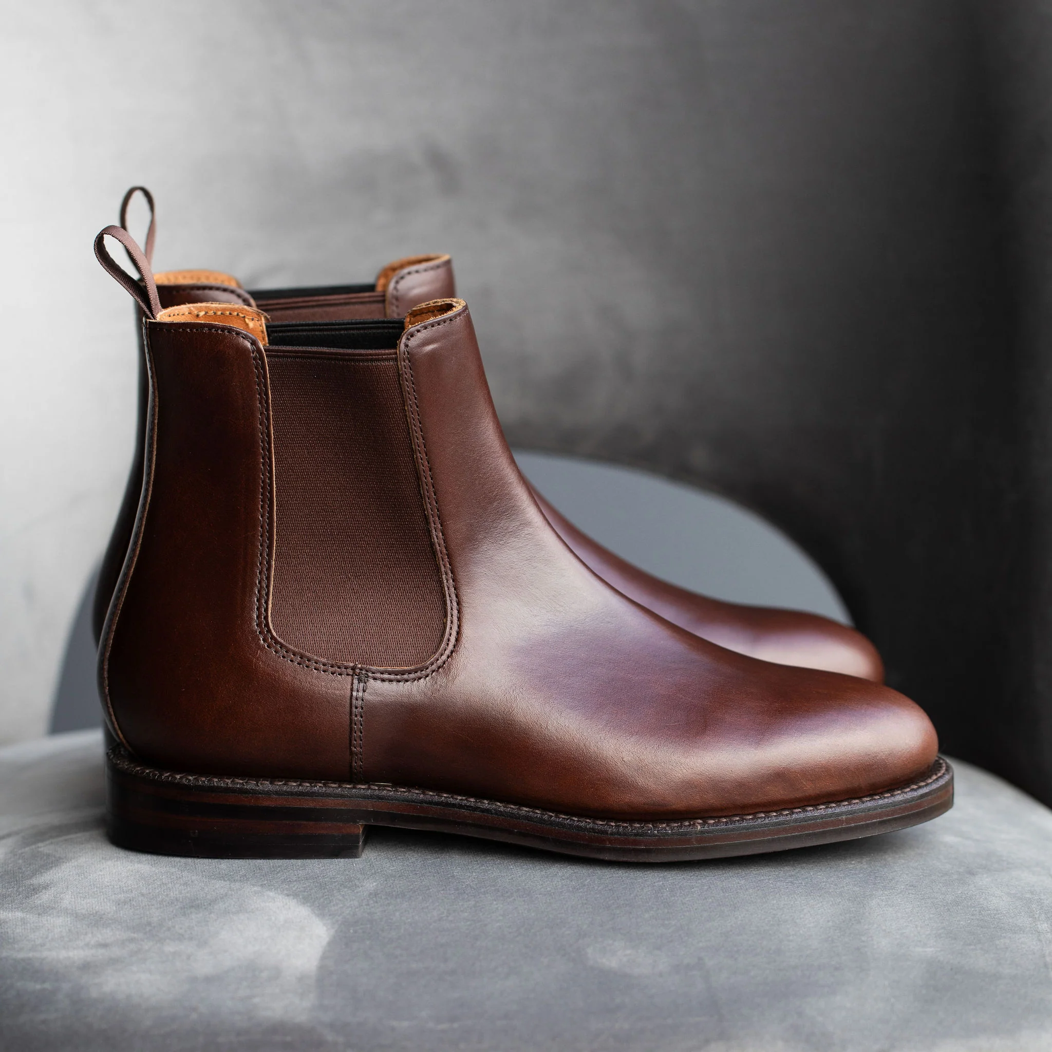 Josephine Chelsea Boot Crimson Chromexcel - Image 5