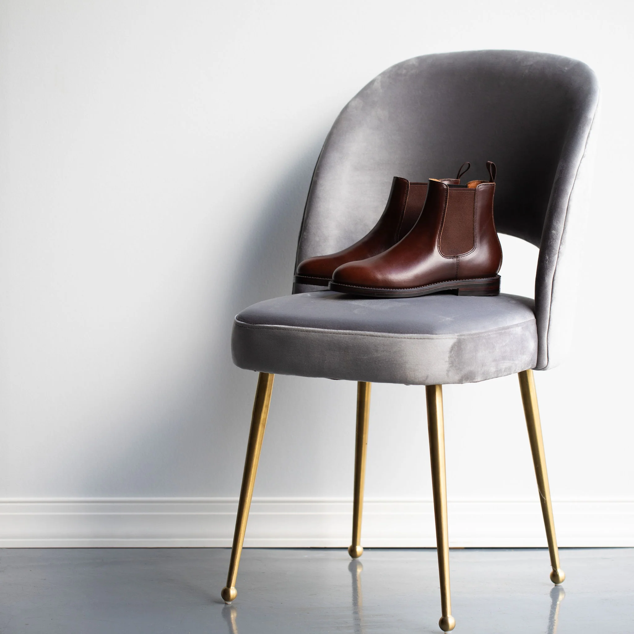 Josephine Chelsea Boot Crimson Chromexcel - Image 6