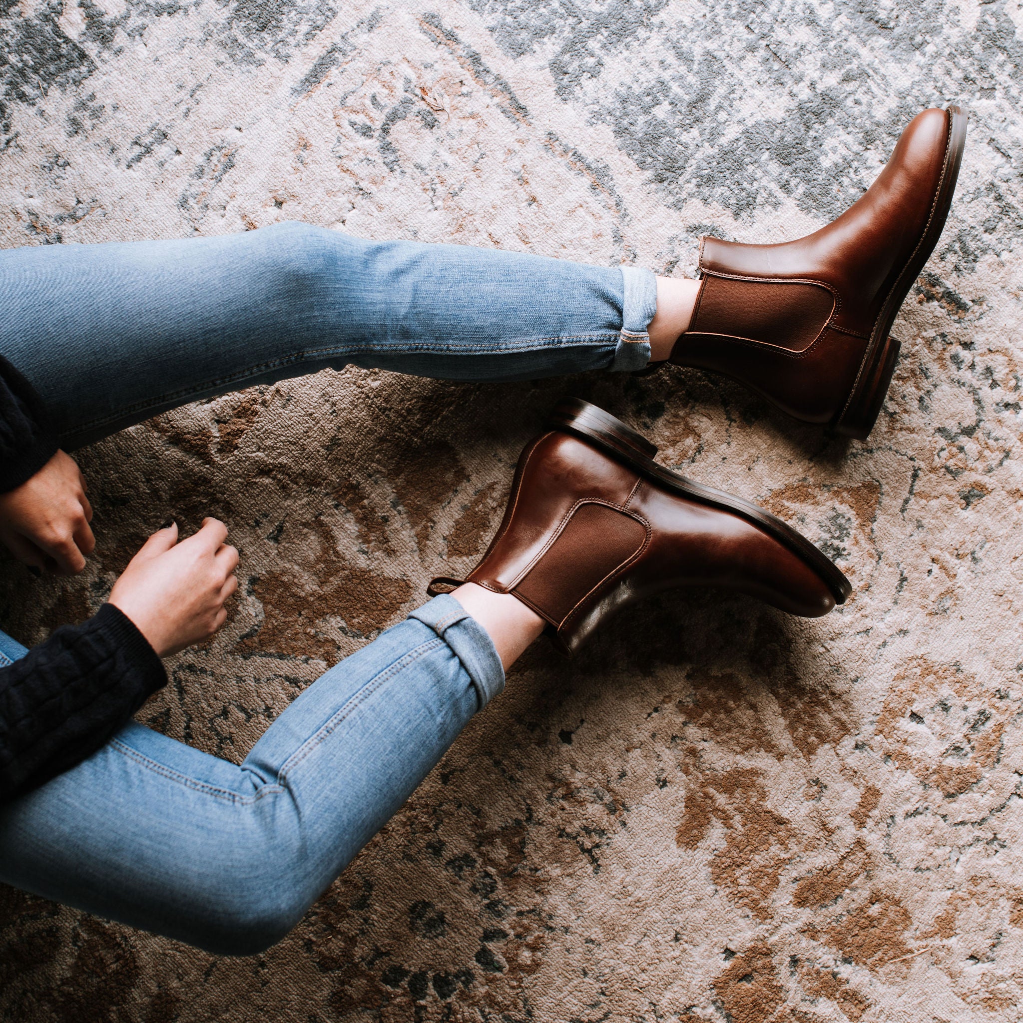 Josephine Chelsea Boot Crimson Chromexcel - Image 7