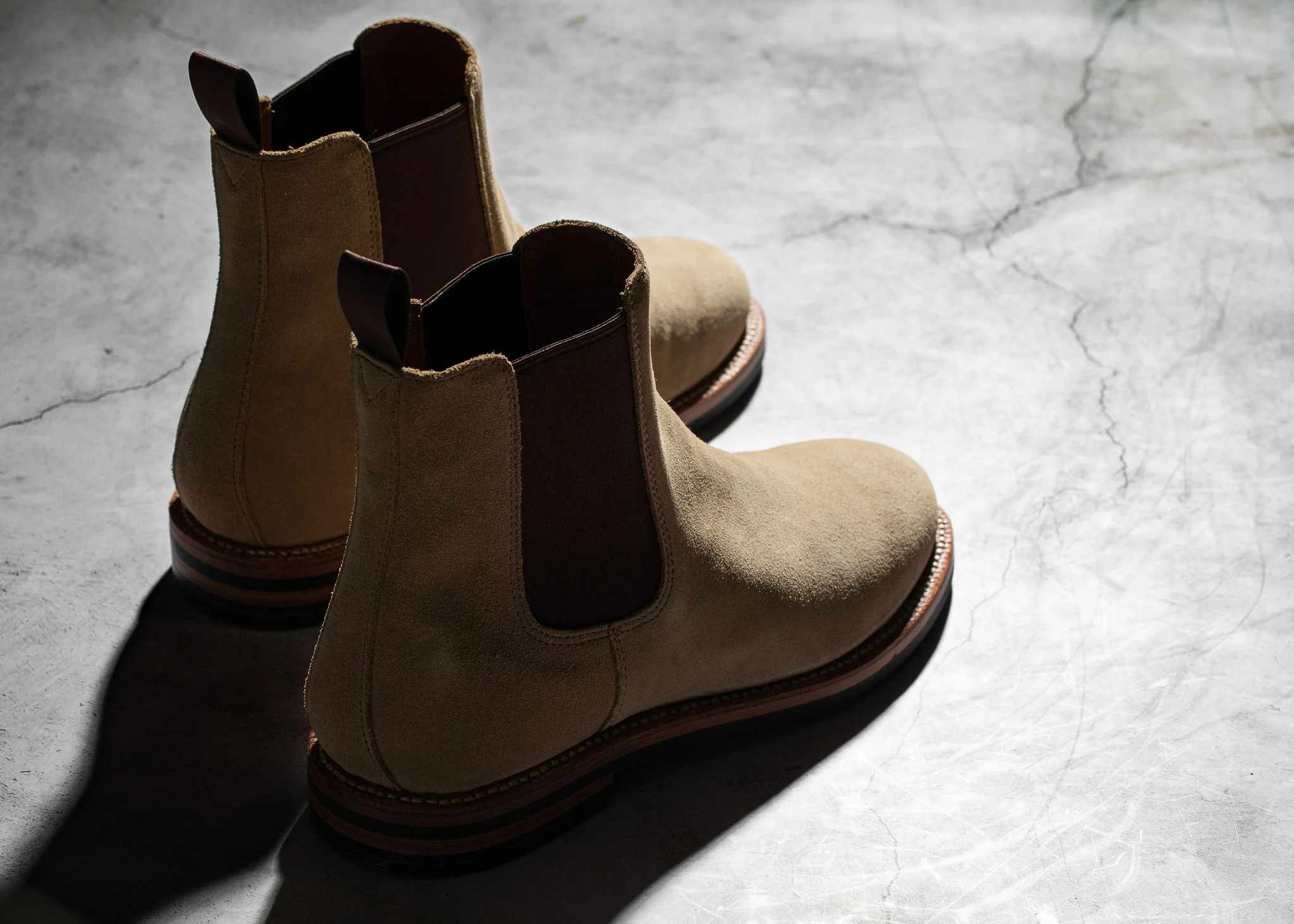 Josephine Chelsea Boot Tan Suede - Image 4