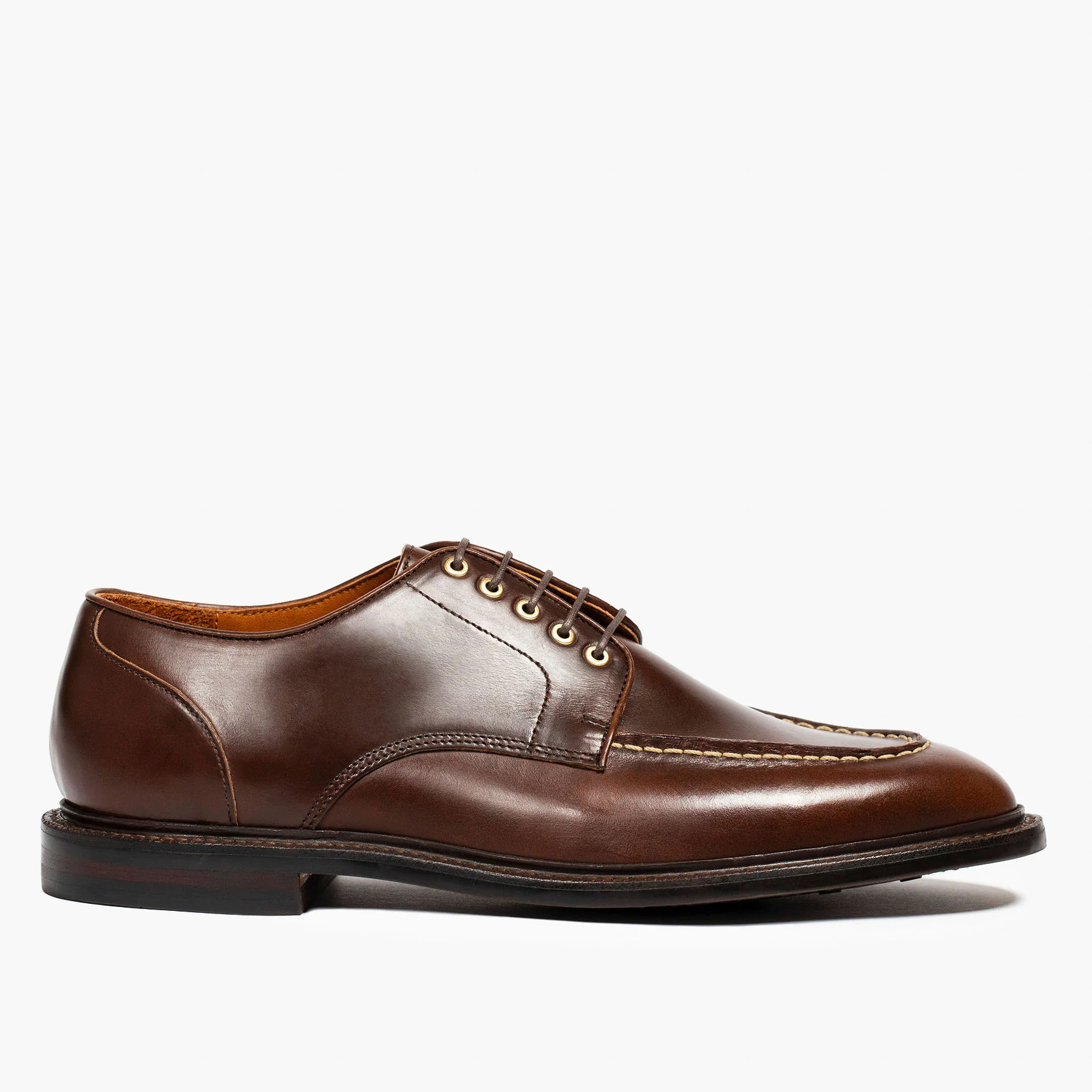 Moc Toe Derby Crimson Chromexcel