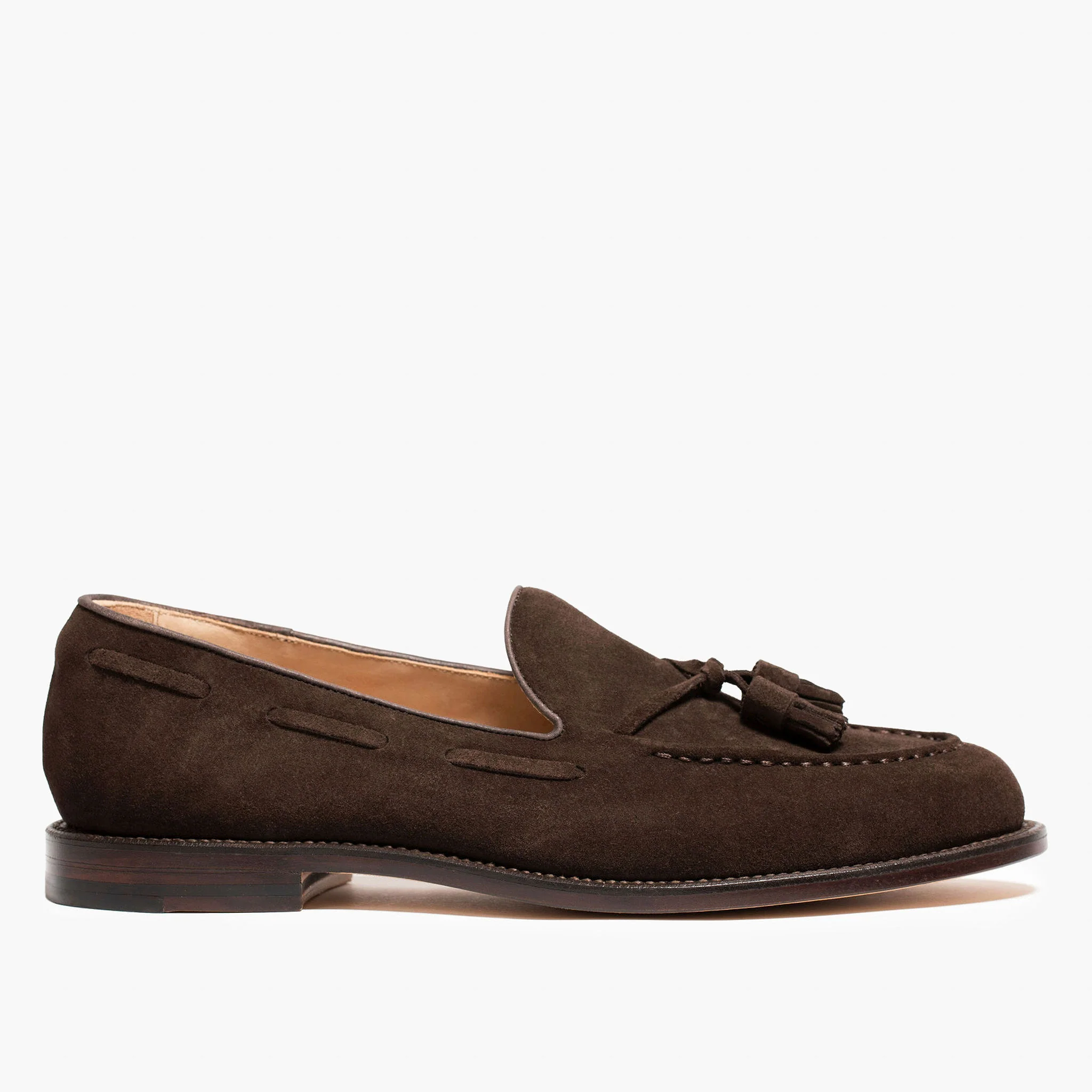Tassel Loafer Espresso Suede