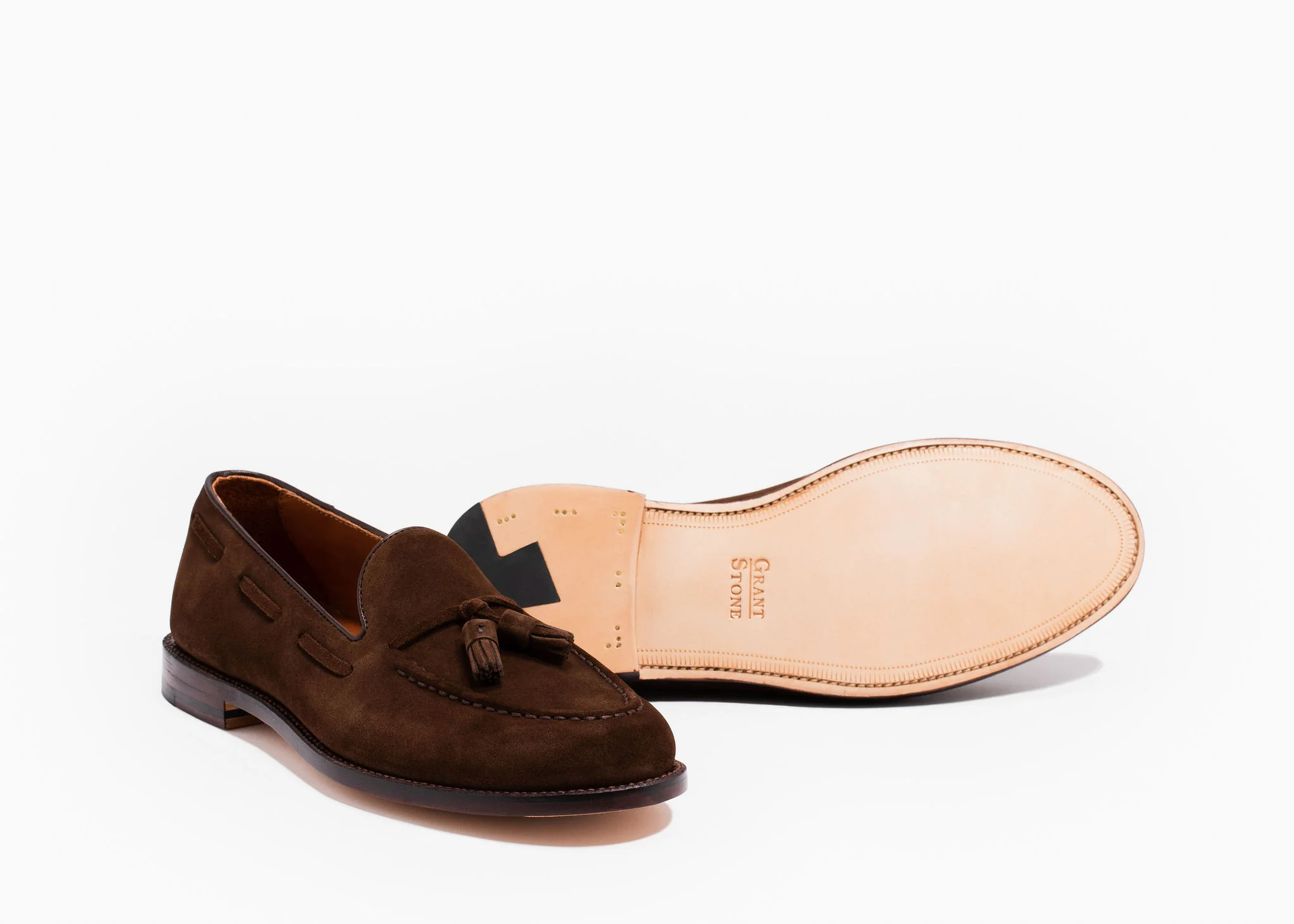 Tassel Loafer Espresso Suede - Image 2