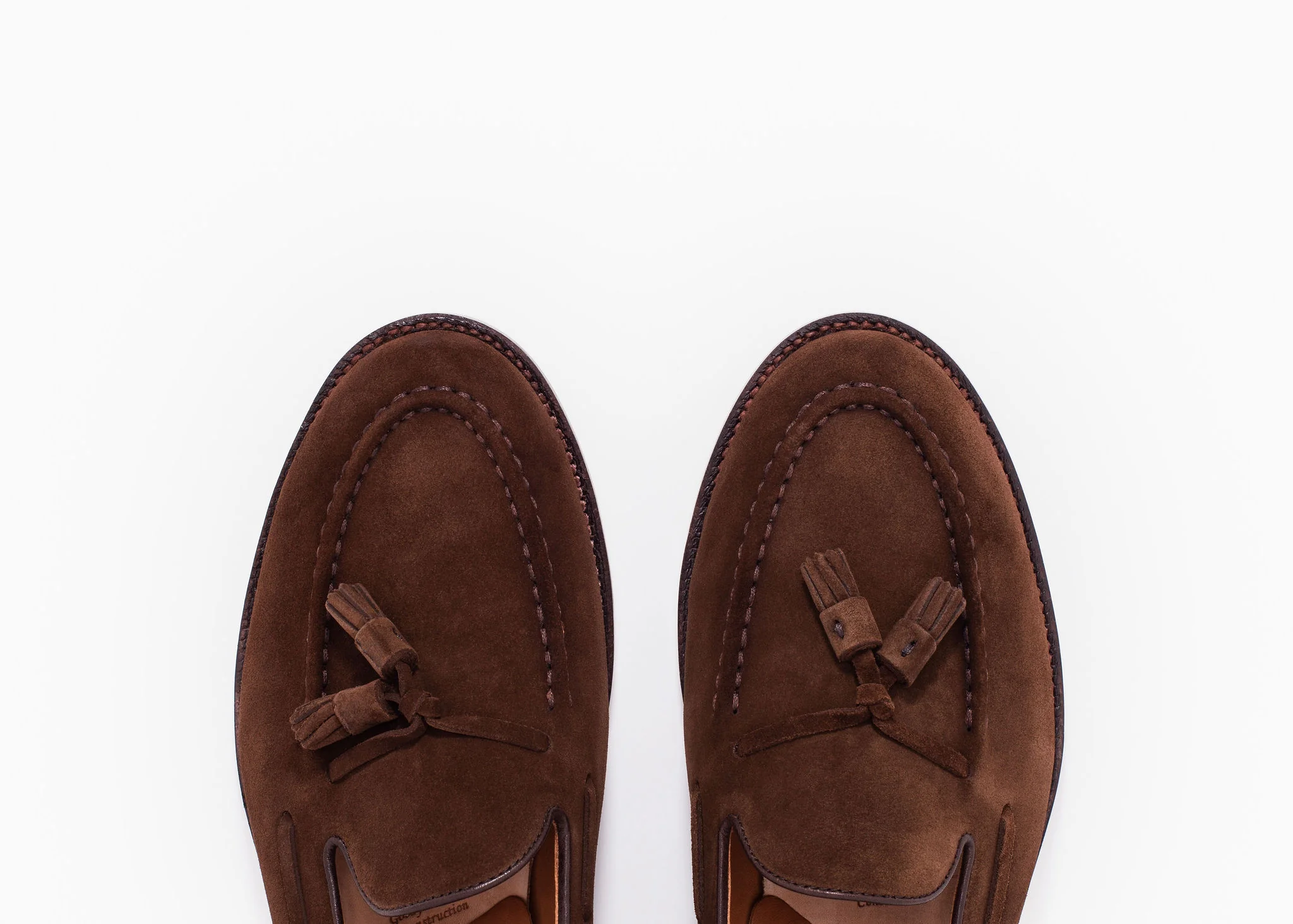 Tassel Loafer Espresso Suede - Image 3