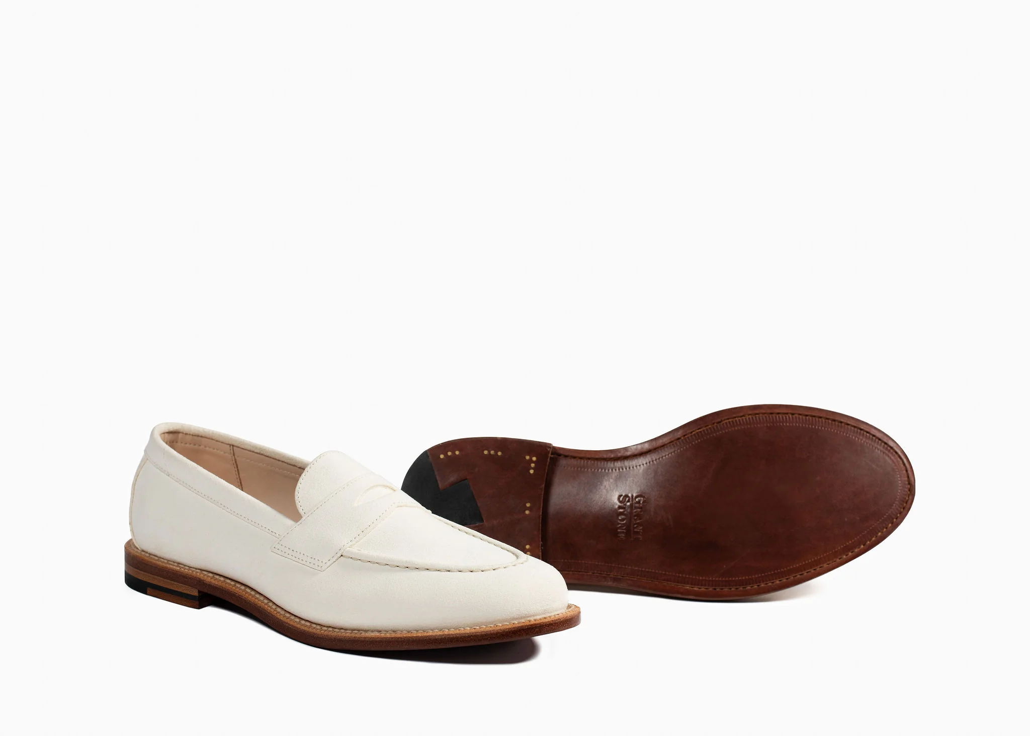 Traveler Penny Lily White Suede - Image 2