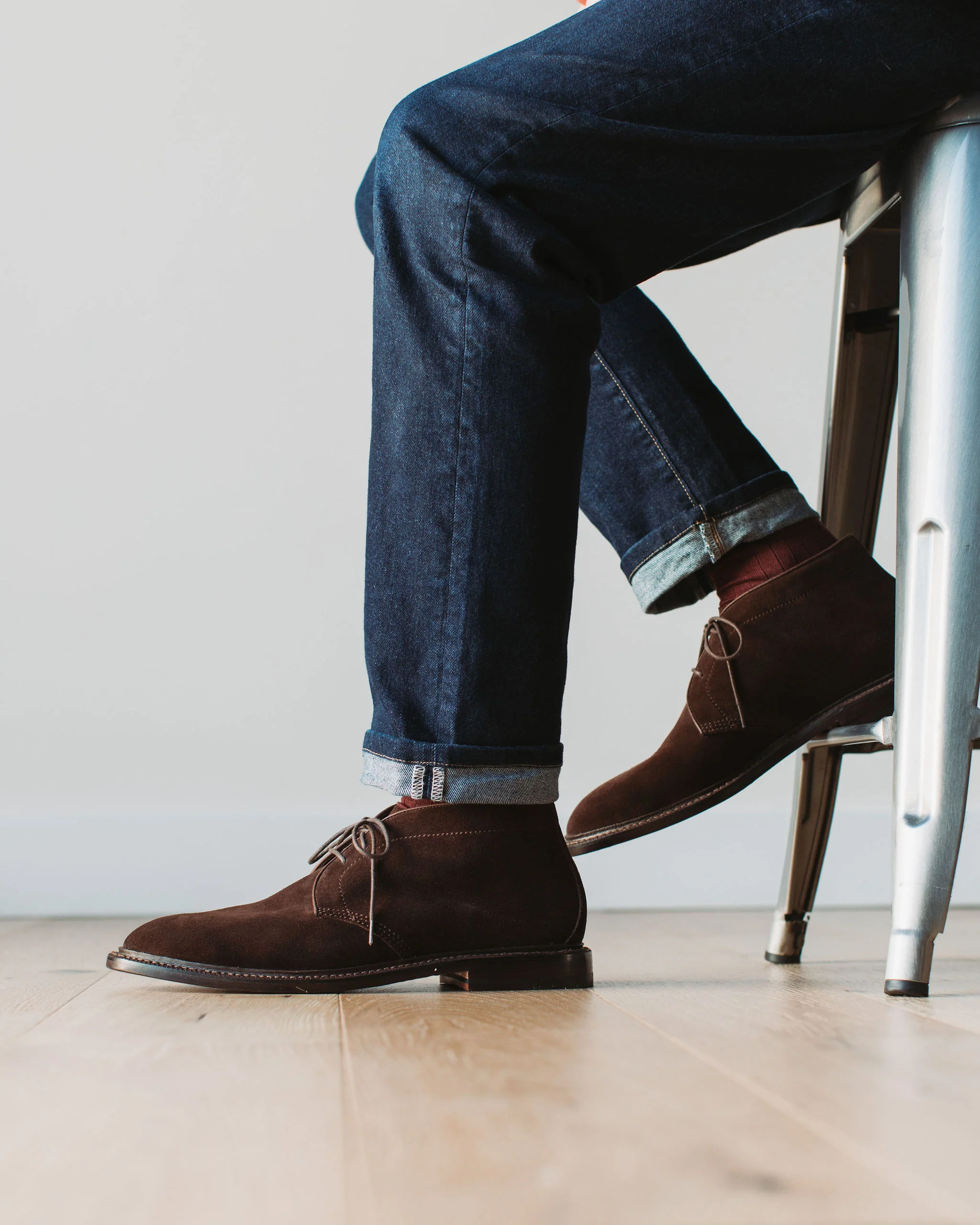 Unlined Chukka - Espresso Suede - Image 7