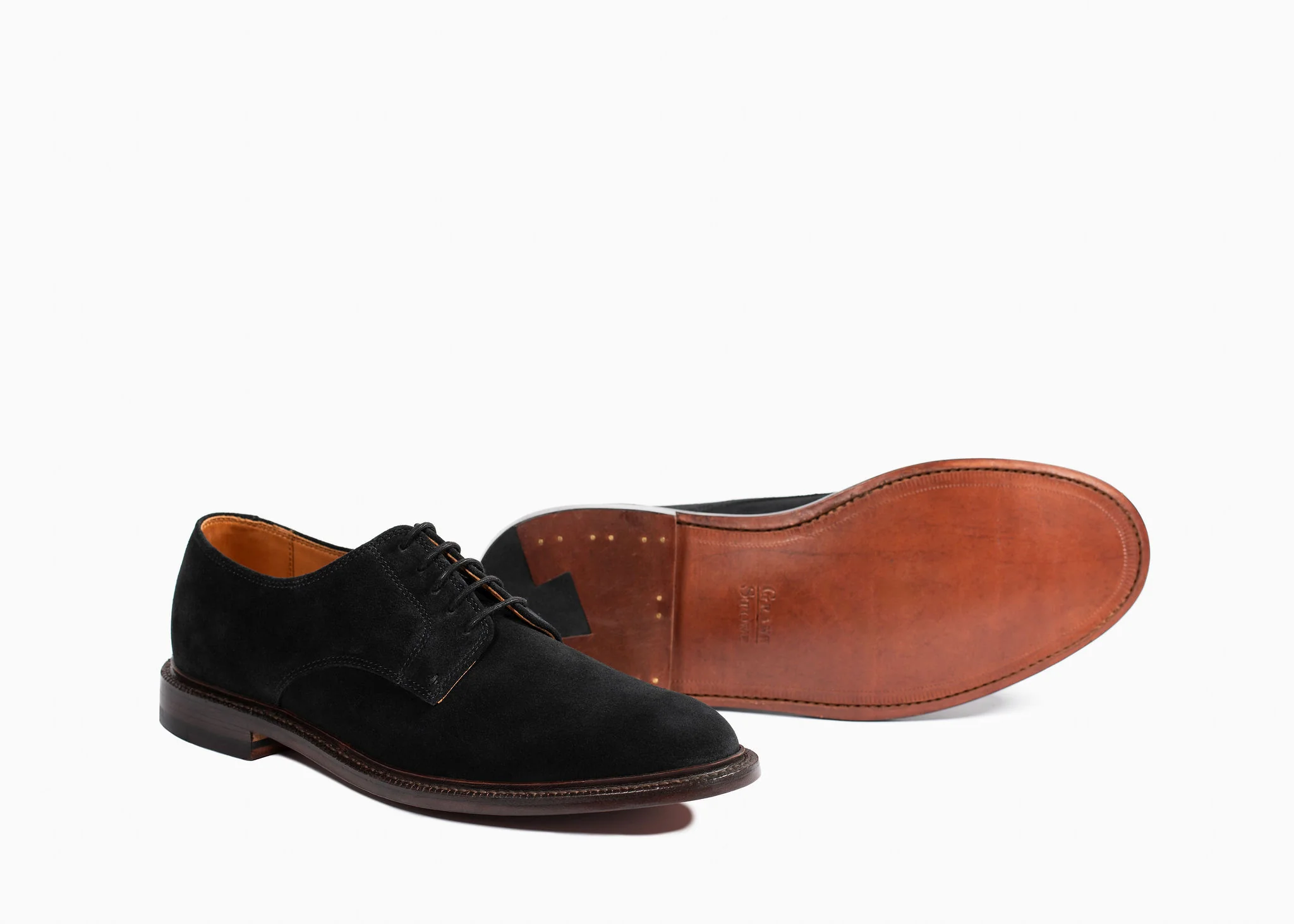 Unlined Derby Black Suede - Image 2
