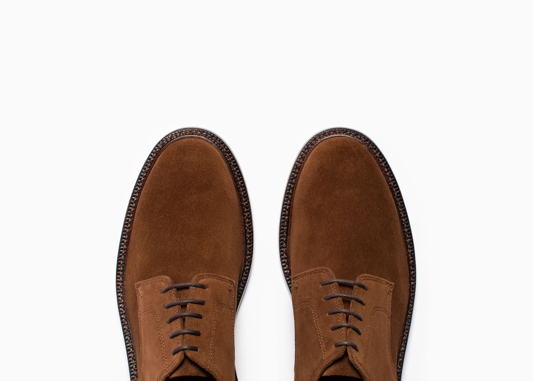 Unlined Derby Bourbon Suede - Image 3