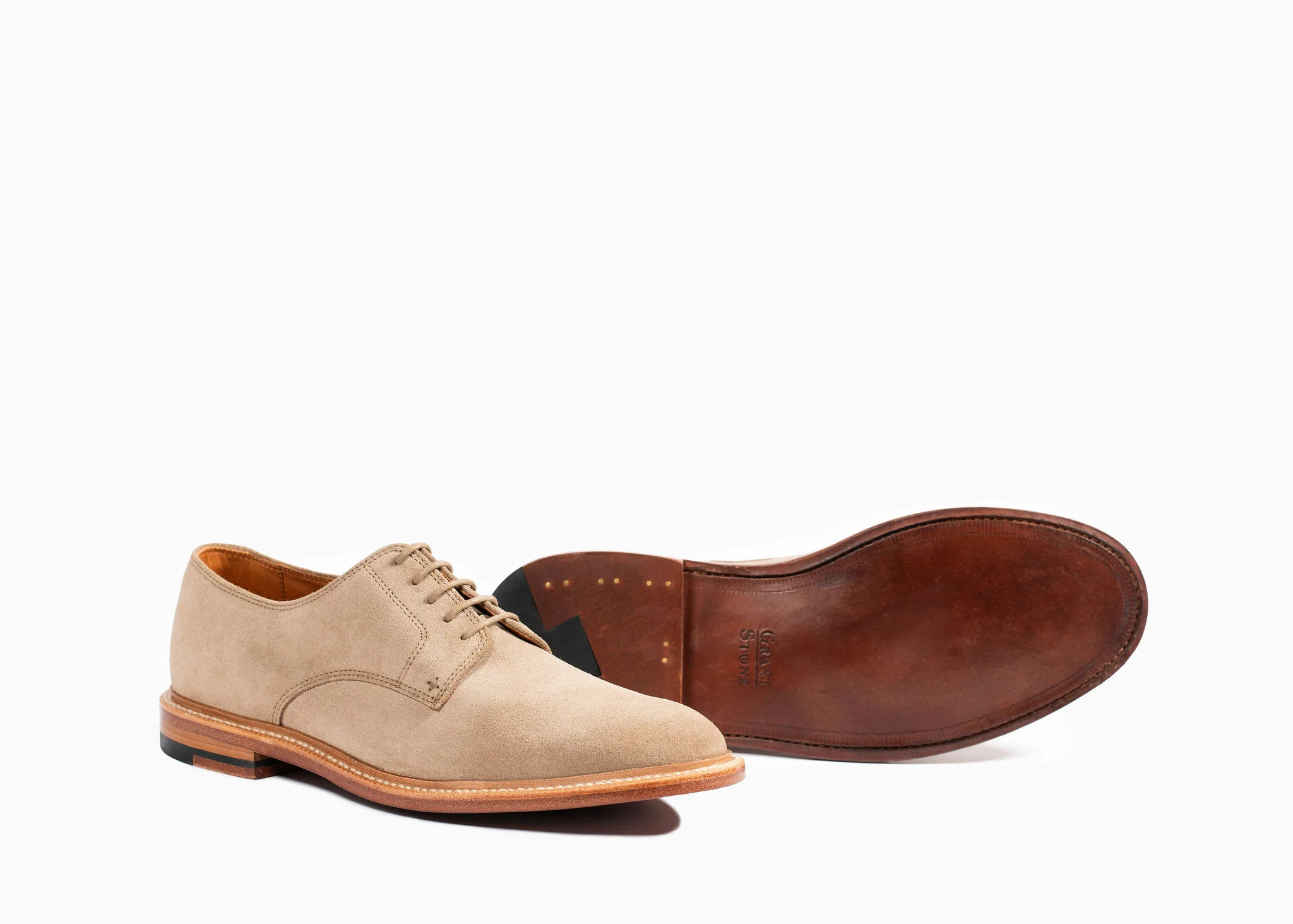 Unlined Derby Sand Suede - Image 2