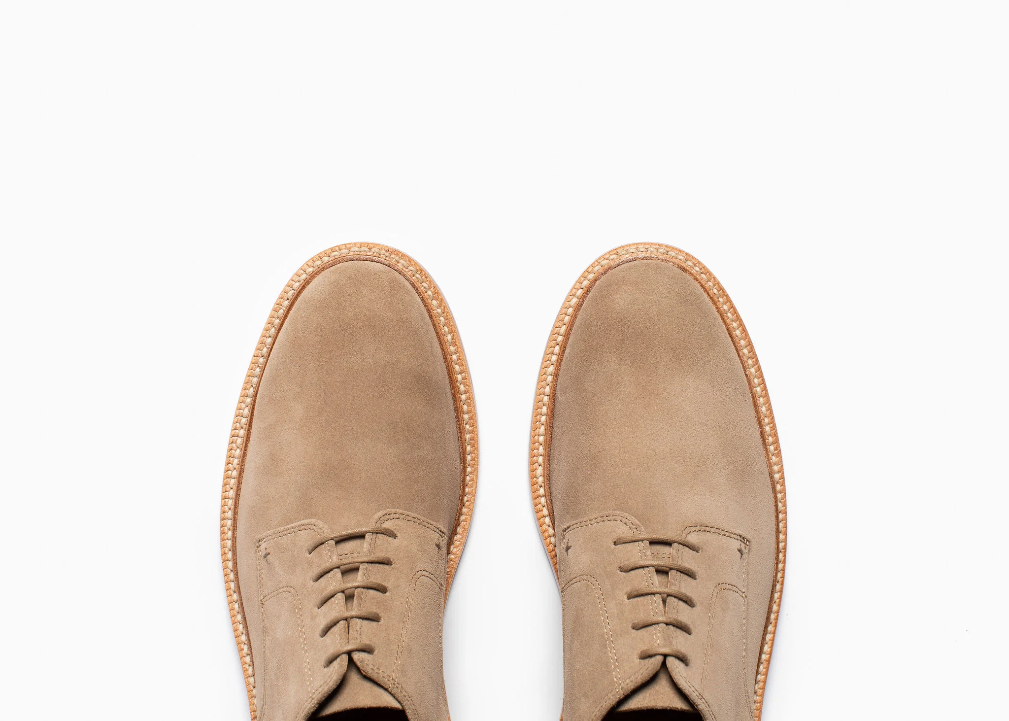 Unlined Derby Sand Suede - Image 3