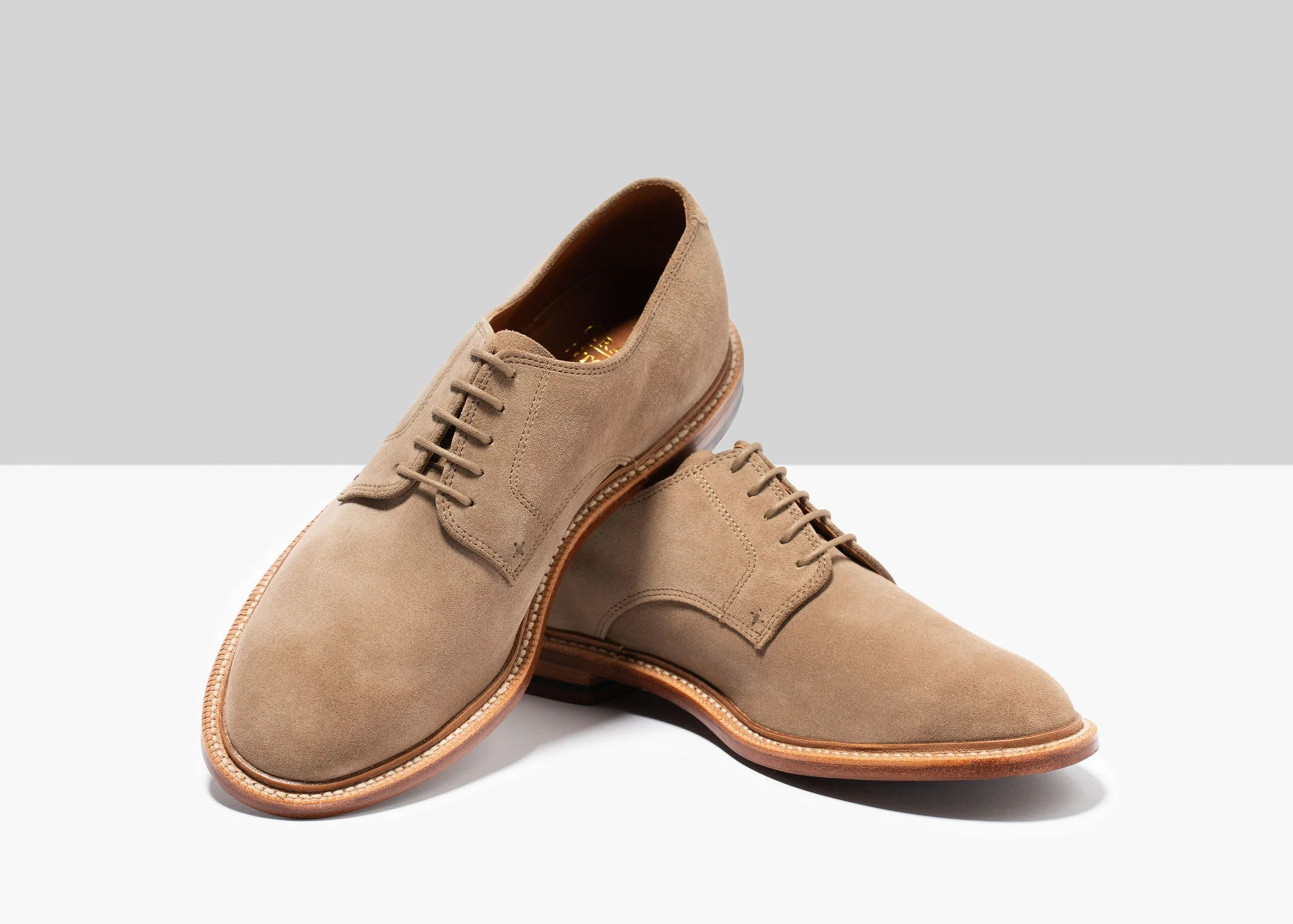 Unlined Derby Sand Suede - Image 4